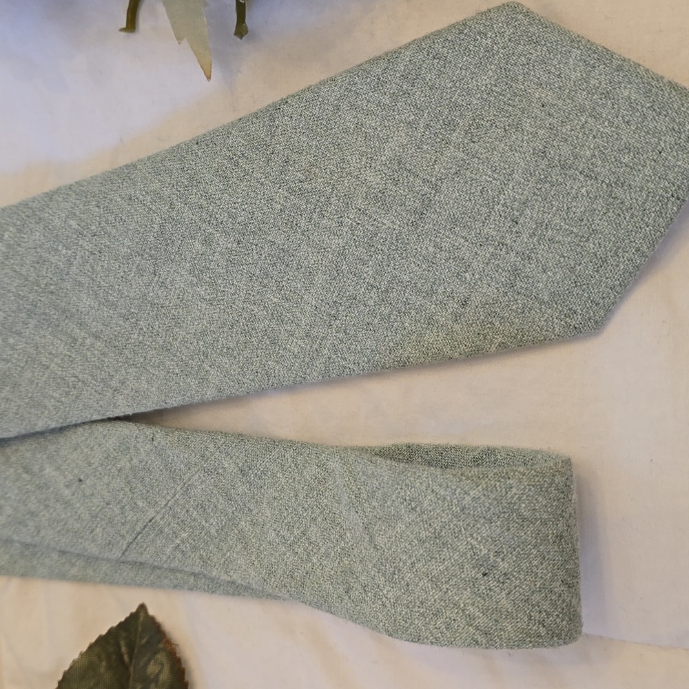 Express Elegant Light Green Tie - Picture 2 of 4